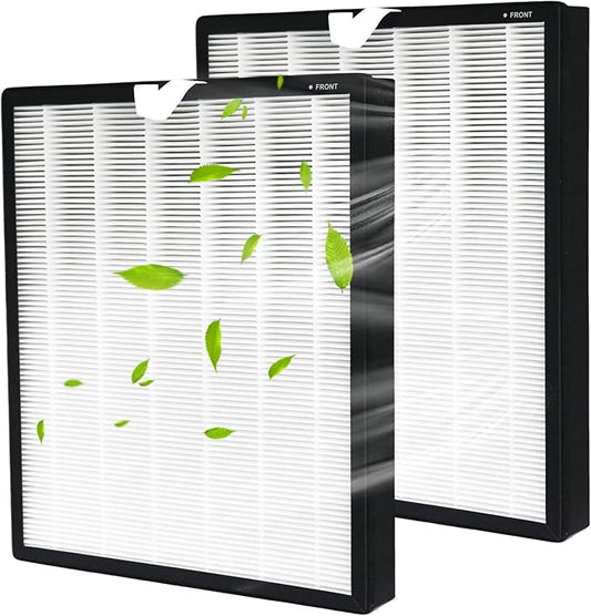 2 Pack Vital 200S Replacement Filter Compatible with LEVOIT Vital 200S,Vital 200S-P Air Purifie-r, 3-in-1H13 True HEPA and High-Efficiency Activated Carbon Filter, Replace Part #Vital 200S-RF.