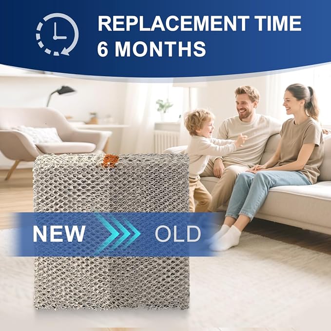 GA10 Humidifier Vapor Pad Compatible with GFI #7900 Humidifiers 570 570M 570A 2 Packs