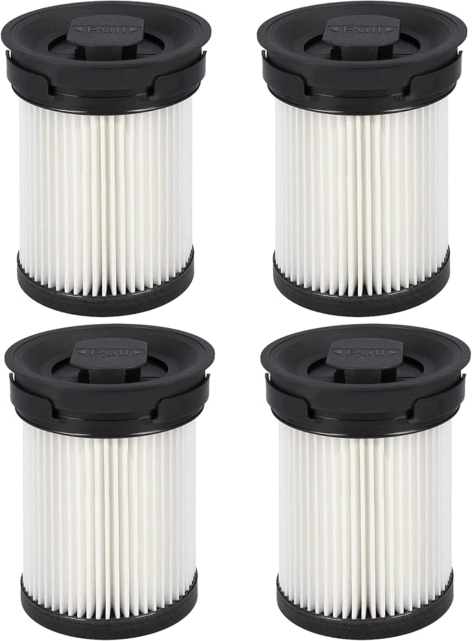 Fette Filter - Fine Dust Vacuum Filter Compatible with Miele TriFlex HX1 FSF Cordless Stick Vacuum Cleaners Series - Pack of 4
