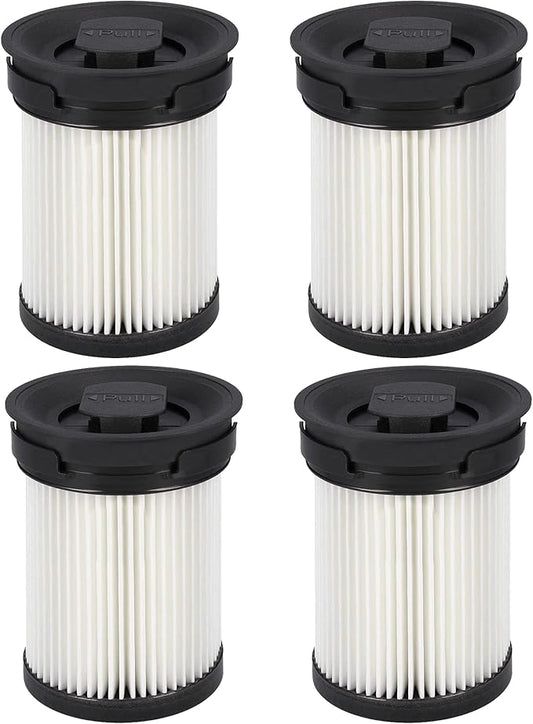 Fette Filter - Fine Dust Vacuum Filter Compatible with Miele TriFlex HX1 FSF Cordless Stick Vacuum Cleaners Series - Pack of 4
