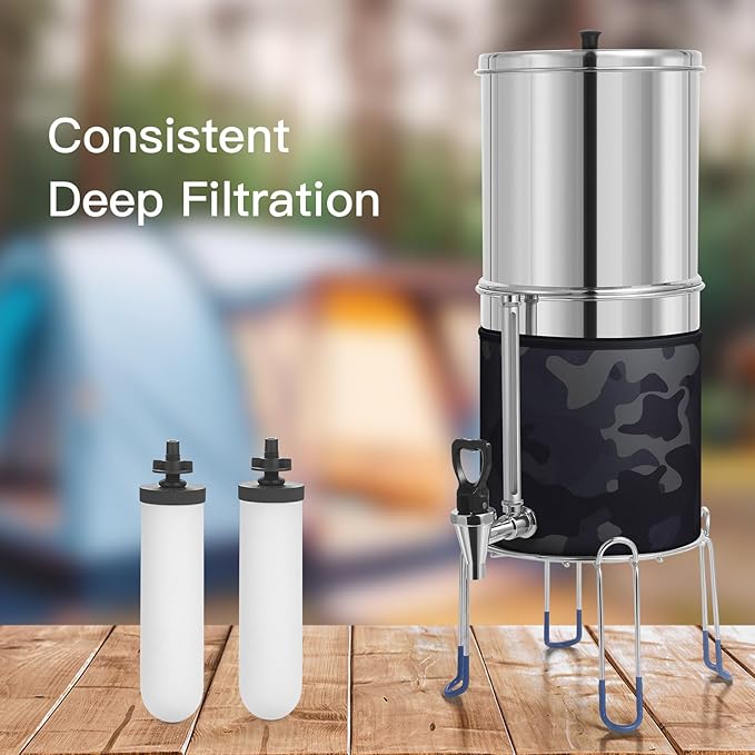 7" Ceramic Filter, Replacement Filters for ProOne® G2.0 Filters, ProOne® Big+ or Big II Countertop Gravity Water Filter System and FACHIOO King Tank Series(Pack of 2)