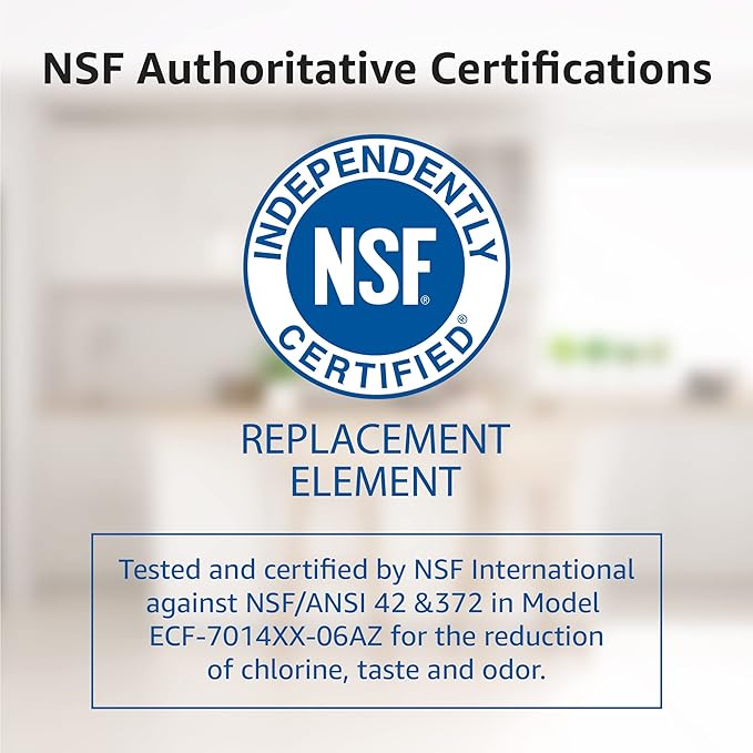 Overbest NSF Certified Pitcher Water Filter, Replacement for Brita® Pitchers and Dispensers, Brita® Classic 35557, OB03, Mavea® 107007, and More, Includes 3 Filters