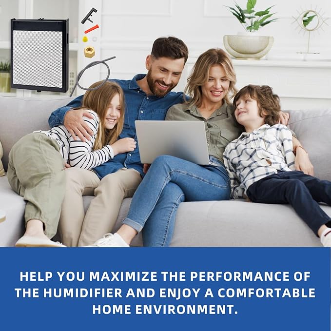 H510EZ1A 4793 Humidifier Filter/Water Panel Assembly Replacement Kit Compatible with AprilAire Whole-House Humidifier Models: 500, 500A, 500M, 550, 580