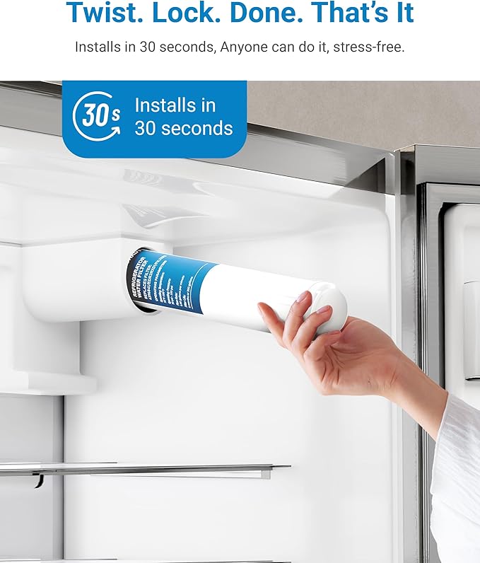 EDR3RXD1 Replacement Water, Compatible with 4396841, 4396710, KAD3RXD1, WHR3RXD, Kenmore 46-9083, 46-9030, 3 Pack