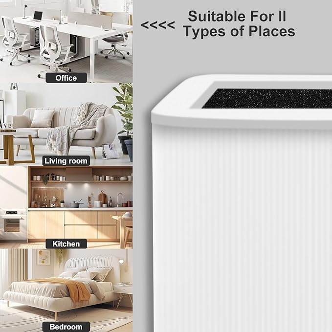 2 Pack 211+ Replacement Filter Compatible with 211 Air Puri-Fier， Activated Carbon 211 Filter