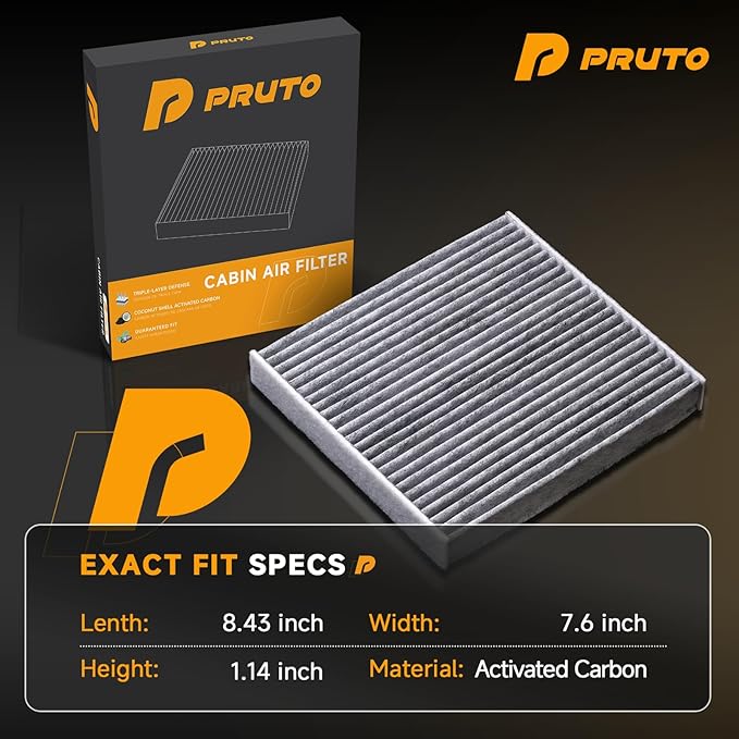 Premium Cabin Air Filter for Toyota & Lexus Camry Corolla RAV4 Highlander Tundra Outback 4Runner Sienna Prius ES350 Yaris Avalo 2005-2025, w/Activated Carbon replaces CF10285 8713902090