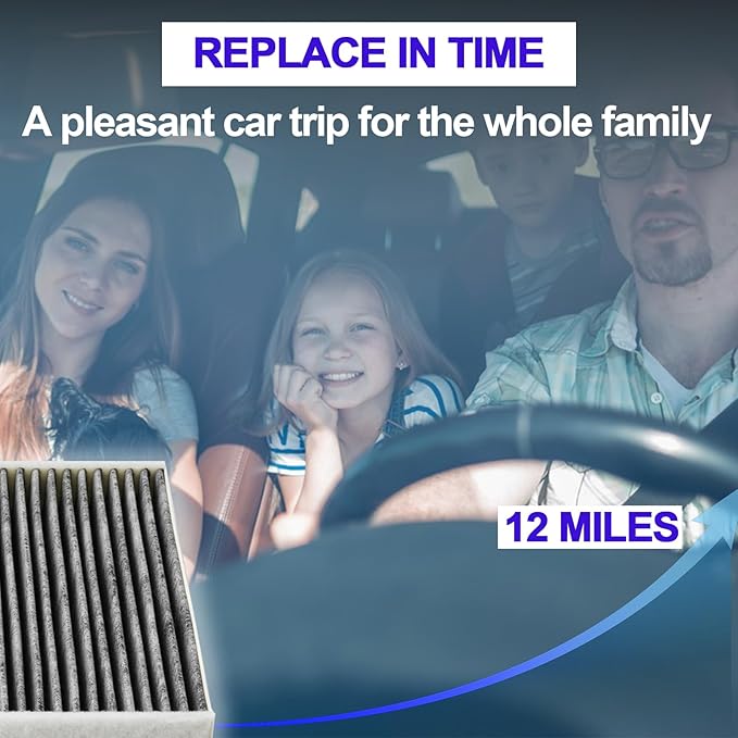 Cabin air filter for Civic 2016-2023, CR-V 2017-2023, CR-Z 2011-2016, Fit 2009-2020, HR-V 2016-2023, Insight 2010-2022