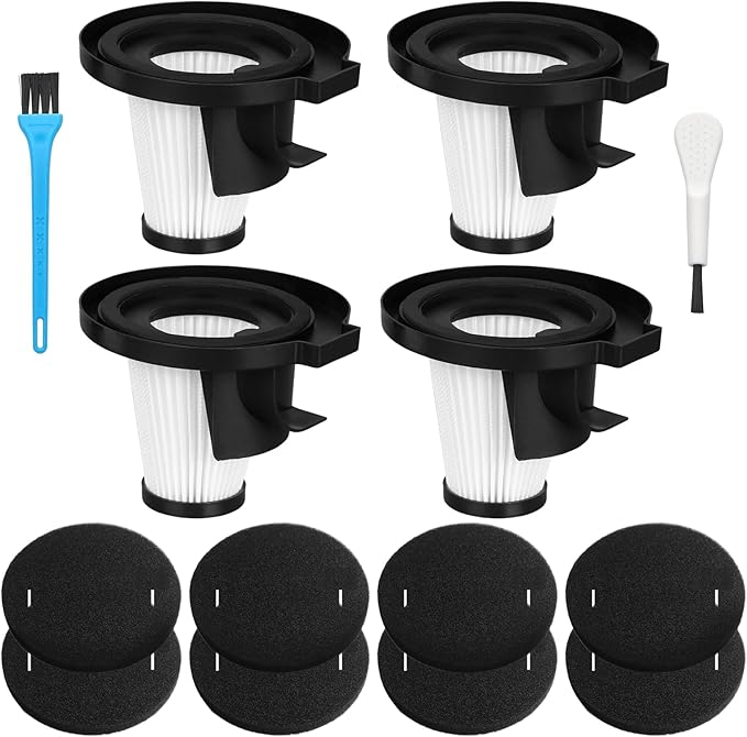 Filter Replacement Compatible with IonVac ZipVac 8842 8200 Handheld Vacuum Cleaner