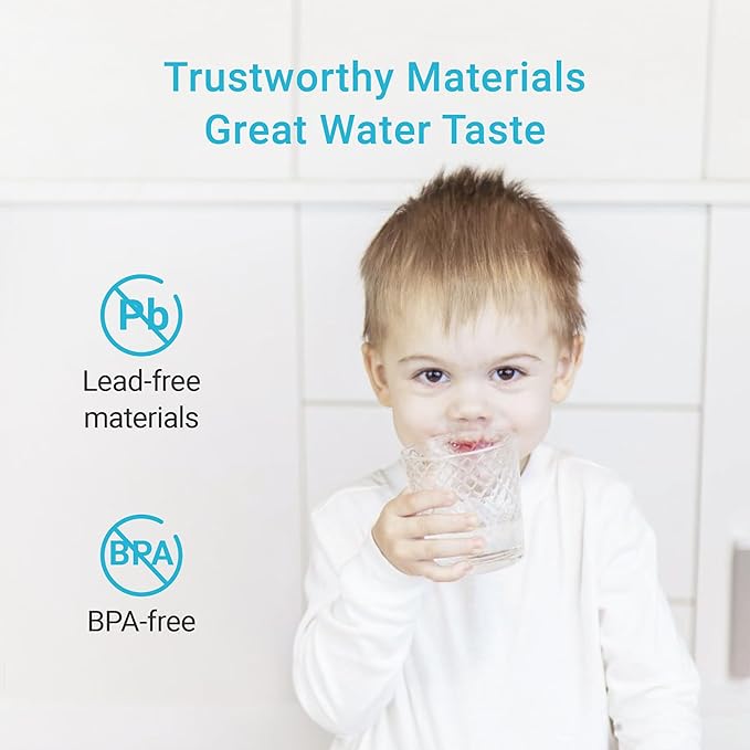 AQUA CREST Water Filter Compatible with LifeStraw® Home Dispenser and Pitcher Systems, Replacement for LifeStraw® Water Filter, Reduces Chlorine and Odor, Membrane Micro Filter, 1 Pack