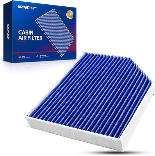 KAX Premiun Cabin Air Filter CF11179 Replacement for 2009-2017 Audi Q5, 2009-2016 A4 Quattro, A4, 2008-2017 A5 Quattro, 2015-2018 Macan, Strong Adsorption w/Upgraded Activated Carbon