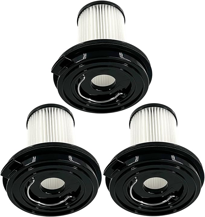 Dttery 3789U 3797V Filter Replacement for Bissell CleanView XR 200W Pet 300W Lightweight Cordless Stick Vacuum, Part 1638010, 3 Pack