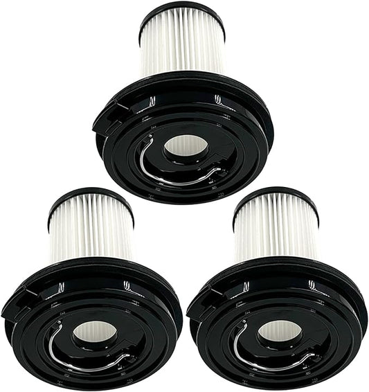 Dttery 3789U 3797V Filter Replacement for Bissell CleanView XR 200W Pet 300W Lightweight Cordless Stick Vacuum, Part 1638010, 3 Pack