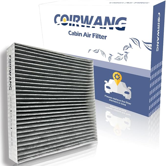 CF11183 Cabin Air Filter with Activated Carbon Compatible with Dodge Durango 2011-2025, Jeep Grand Cherokee 2011-2021 & Cherokee WK 2022 - Replacement 68079487AA