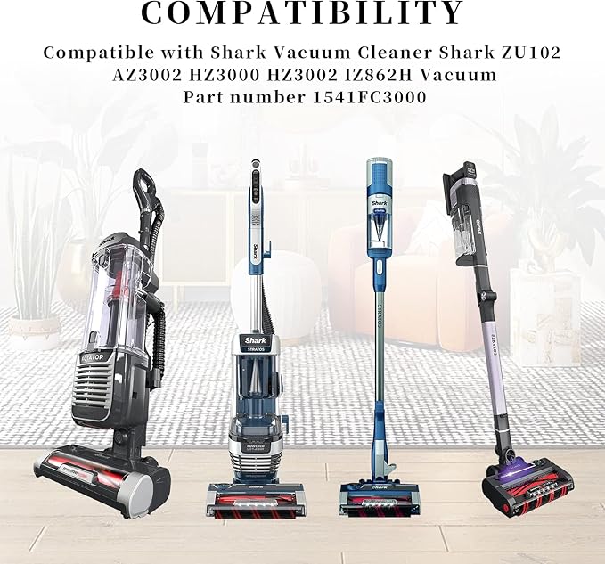 Odor-Neutralizer Replacement for Vacuum Cleaner Shark ZU102 LA702 UZ565H HZ3002 IZ862H Vacuum 4 Pack