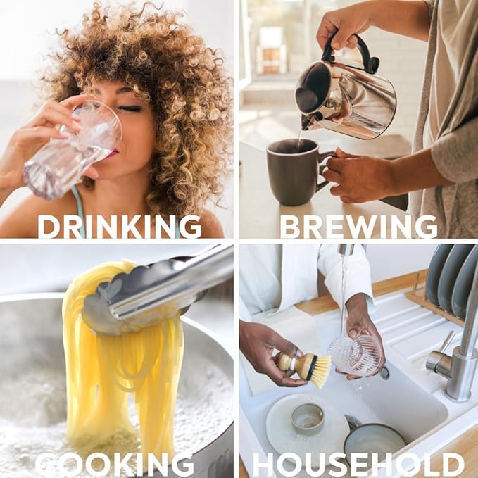 Clearbrook SF-12 Gen4 12-Inch Filter Replacement, Single Stage Quick Connect System, Fits Under Sink, Designed for Use with Kitchen Sink Systems