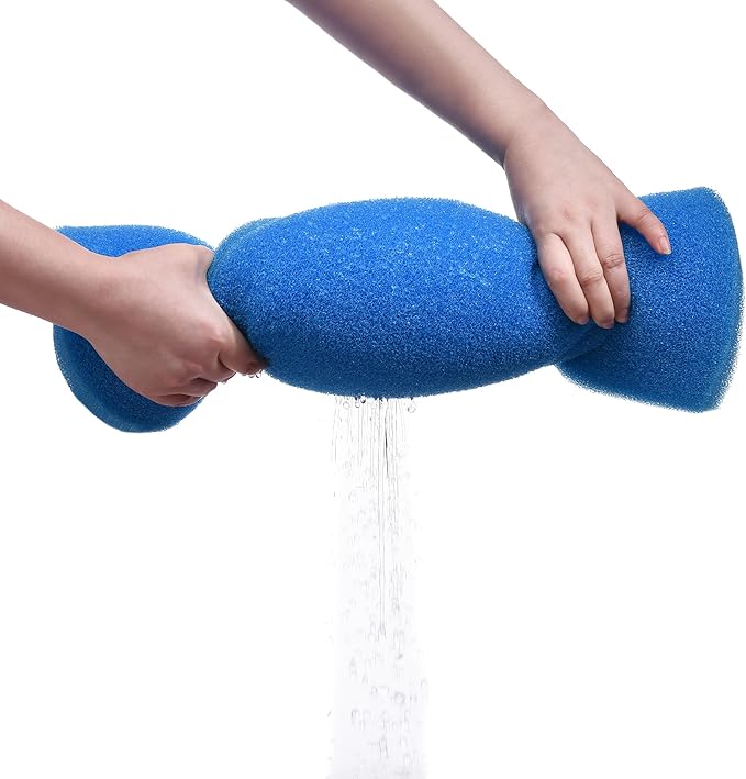 Bio Filter Foam Sponges, 20"x20"x1.6" 25PPI Filter Media Pad,Cut-to-Size Foam for Aquarium Fish Tank