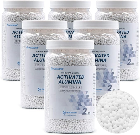 12 LBS Activated Alumina, Alumina Desiccant Great for Filament Drying, Reusable Dessicant Dehumidifiers Desiccant Moisture Absorber Prevent Wet Filament