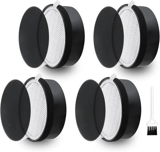 Improvedhand LV-H132 Filter Replacement for LEVOIT LV-H132 Air Puri-fier, 3-in-1 Pre, H13 True HEPA and Activated Carbon Filtration System, Replace LV-H132-RF - 4 Pack,By Improvedhand