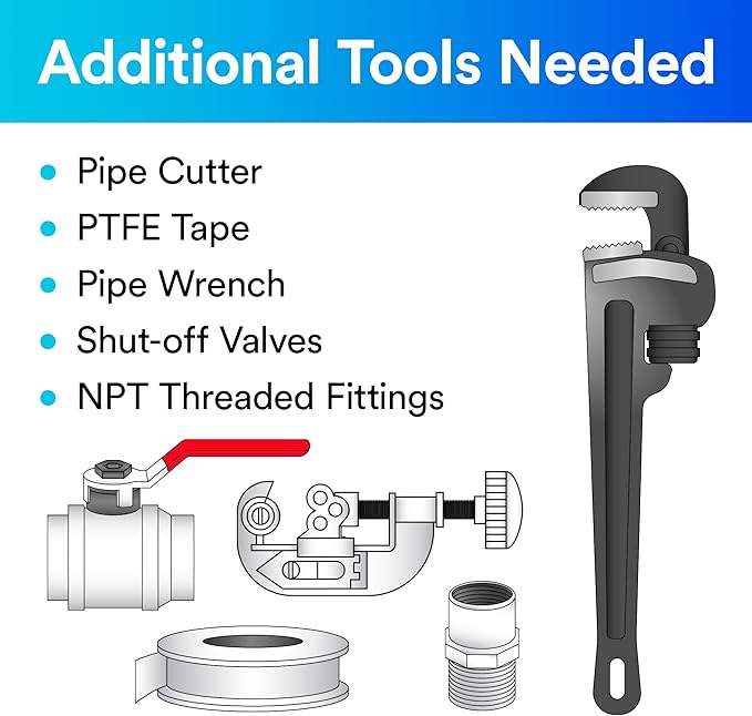 3M Aqua-Pure Whole House Scale Inhibition Inline Water System AP430SS, Prevents Scale Build Up On Hot Water Heaters and Boilers