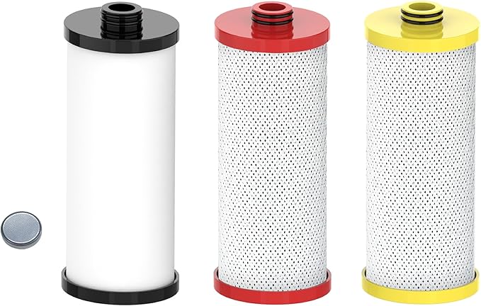 Waterspecialist WS852 Replacement for Aquasana® AQ-5300R Under Sink Water Filter, Aquasana® Filter Replacement, 600 Gallons, Reduce 99% of Chlorine, Taste and Odor, 3 Filters