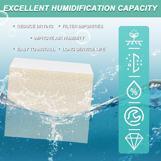 1043 Super Humidifier Wick Filter Replacement Compatible with Essick Air AIRCARE Model EP9500 EP9700 EP9800 EP9R500 EP9R700 EP9R800 821000 821001 826000 and Bemis 800 8000 Series By Cenipar