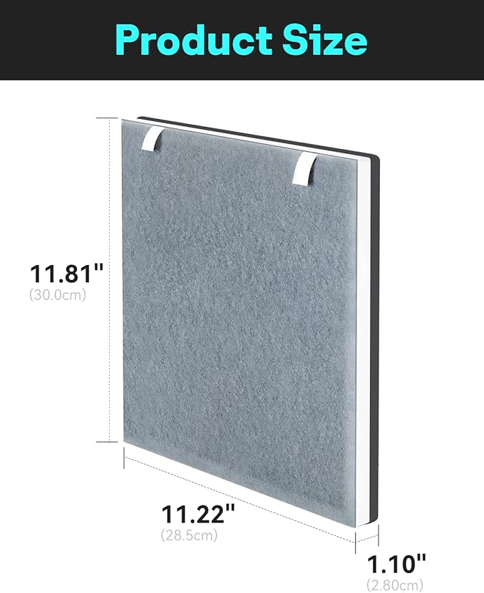 Leemone Vital 100 Replacement Filter Compatible with LEVOIT Vital100 Air Purifier and VAVA VA-EE004 Air Purifier, True HEPA High-Efficiency Activated Carbon, Vital 100-RF, 2 Pack