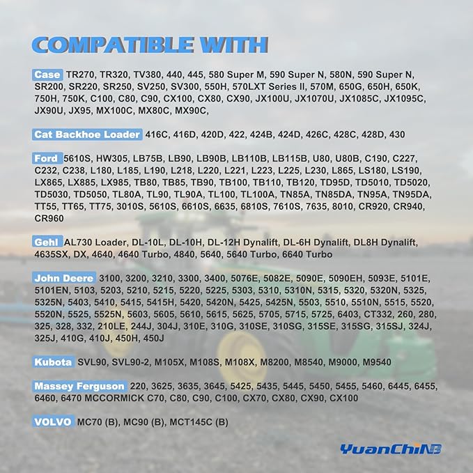 P828889-P829333 Air Filters Set for Donaldson, John Deere, Caterpillar Cat Backhoe, Wix and Case AT171853-AT171854 110-6326 - 110-6331 46562-46569 222421A1-222422A1