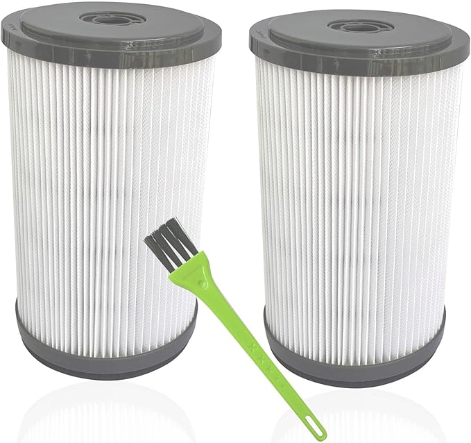 P770 Vacuum Filter Compatible with Ryobi 18-Volt ONE+ 6 Gal Cordless Wet Dry Vacuum Filter 313052002 (2 Packs，Grey)