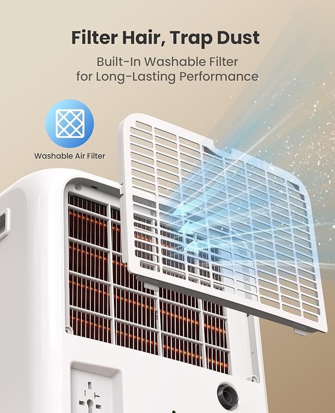 52 Pint Basement Dehumidifier with Drain Hose, 3.3ft, Dehumidifier for Bedroom and Bathroom, Most Efficient Energy Star 2024, 6L Water Tank, Maximum Applicable Area 4500 Sq.Ft