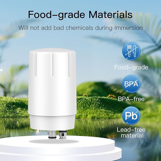 Faucets Filter Cartridge, Replacement for Faucet,Brita® 36311 On Tap Water Filtration System, FR-200, FF-100 Replacement, NSF Certified, White (Pack of 4)