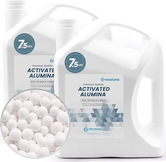 15 LBS Activated Alumina, Alumina Desiccant Great for Filament Drying, Reusable Dessicant Dehumidifiers Desiccant Moisture Absorber Prevent Wet Filament