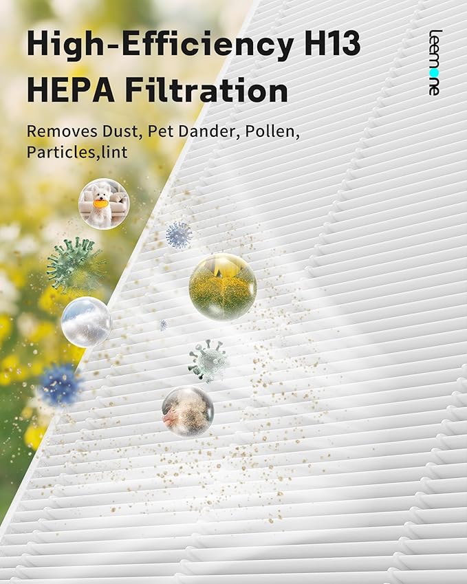 5510 5520 Replacement Filter Q Compatible with Winix 5510 and 5520 Air Purifier,Activated Carbon Filter Combo, Part# 1712-0123-00,2 Sets Totally 4pcs