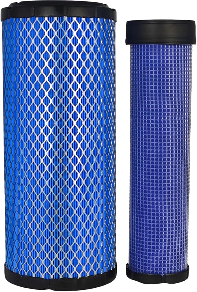 Outer Inner Air Filter Set T4710-11081 Compatible with Kioti Tractor DK6010 DK6020 DK651 NS4710 NS5310H NS6010 NX4510 NX5010 NX5510 NX6010H RX6620 RX6620P RX7320 SL750U-LQ SL750U-PL TL750U-LQ
