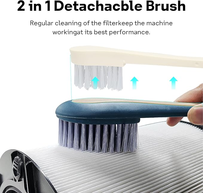 Leemone 360° Combi 2 in 1 HEPA+Carbon Replacement Filter Compatible with Dyson TP06 HP06 PH02 PH01 PH03 PH04 HP09 TP09 HP07 TP07 TP10 HP10, H13 Grade True HEPA Replacement Filter