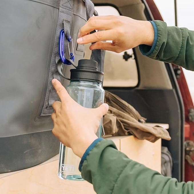 YETI Yonder Water Bottle with Yonder Tether Cap, Lightweight, Leakproof and BPA-Free