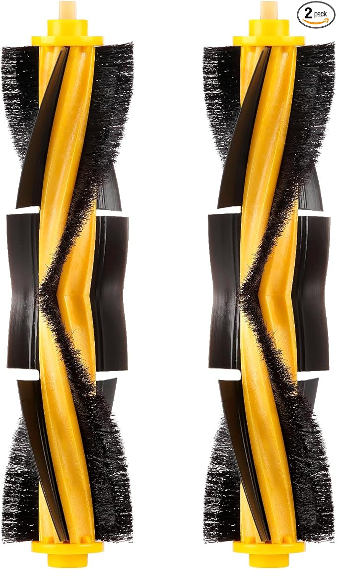 (2 Pieces) N10 Roller Brushes Main Brush Replacement Parts for Robot Vacuum Ecovacs DEEBOT OZMO N10 N10 Plus 920 950 T8 AIVI Max T9 T5 N5 N7 N8+ N8 Pro DX55 DX93 DJ65