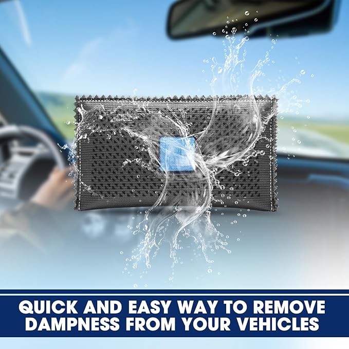 Timgle 20 Pcs 100g Rechargeable Desiccant Packs for Storage Silica Gel Packets Dry Moisture Absorbers Bags Reusable Desiccant Car Dehumidifiers Bag for Closet Home Car Moisture Absorbing