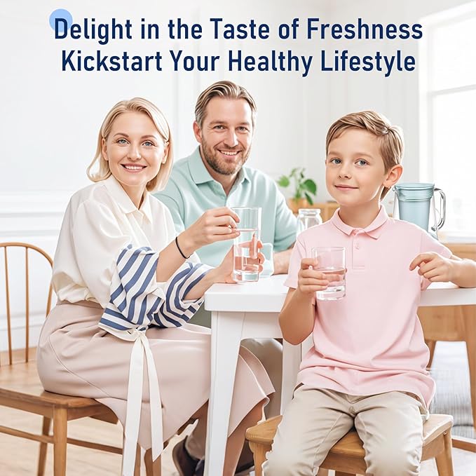 Water Filter Replacement for LS Home Dispenser 18 C/Glass Pitcher 7 C/Plastic Pitcher 10 C/Plastic Pitcher 7 C.3 Activated Carbon + Ion Exchange Filter(3 Pcs)