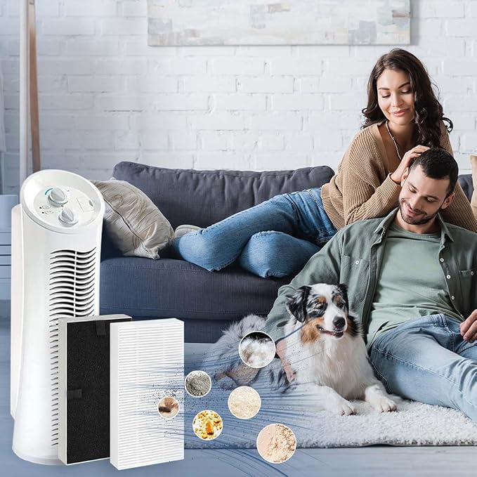 Homecarely 2 Pack Filter U for Febreze FRF102B HRF201B HHT270 HHT290 Compatible With Honeywell Filter U