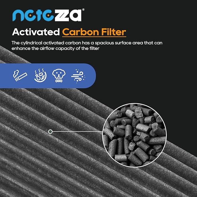 TP07 Replacement Filter Fit For Dyson TP07 TP10 TP06 HP06 TP04 HP04 PH02 PH01 PH03 PH04 HP09 TP09 HP07 HP10 Air Purifier, 360° Combi Glass Efficient and Activated Carbon Filter