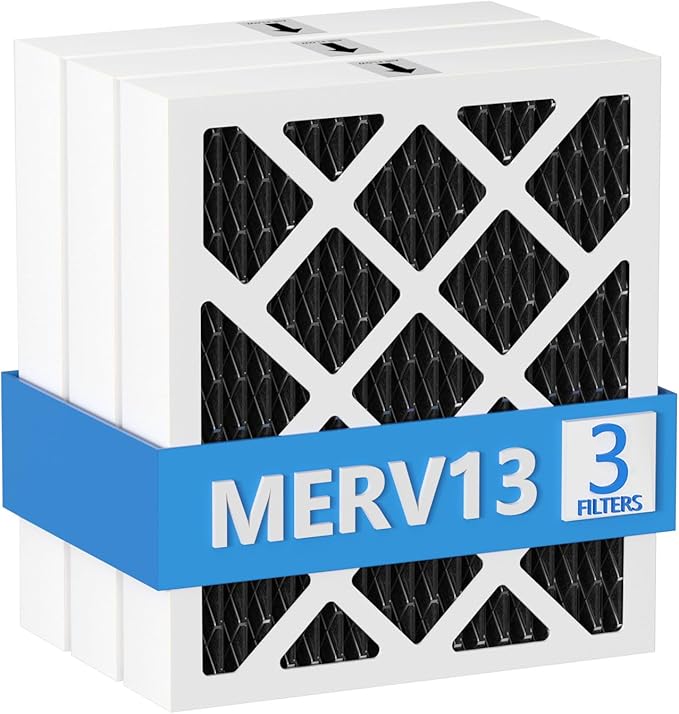 PN07126 MERV 13 Dehumidifier Carbon Filter Replacement Compatible with Sanidry Sedona Dehumidifier PN07126 Replacement Filter, 3 Pack Black