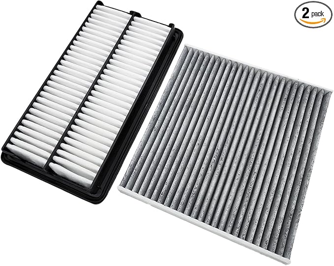 JTBU134-12061Engine & Cabin Air Filter For PASSPORT (2019-2023), PILOT (2016-2022), RIDGELINE (2017-2023), MDX (2016-2020), Replacement for CA12061, CF10134, 80292-SDA-A01