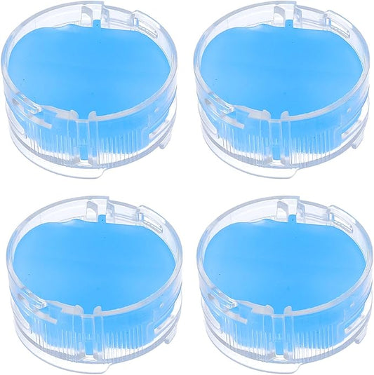 Odor Neutralizer Cartridge Replacement for Shark AZ3000 AZ3002 HZ3000 HZ3002 HZ702 IZ862H IZ562H ZD550 ZU102 LA702 Odor Elimination Replacement 1541FC3000(Pack of 4pcs,Bluebell)