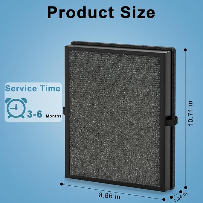 MK04 MG04JH Replacement Part, 4 Layers, high-Efficiency Standard Version, 2-Piece Set