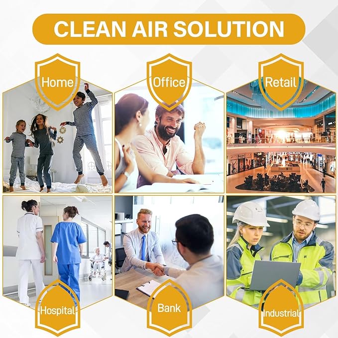 FLRQB5AH23M11 Expandable Media Filter MERV 11 23"x20"x5" Compatible with Trane FLRQB5AH23M11 Whole Home Return Air Grille Filter, Actual Size 22.7"x20"x4.70", up to 6 Month Filter Life(2-Pack)