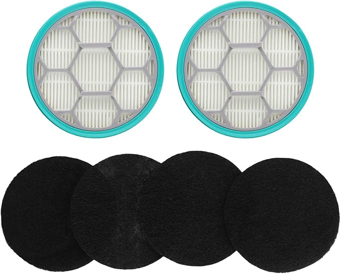 Filter Sponge Kit for Neakasa P1 Pro Pet Grooming Vacuum, High Efficiency Replacement Filters Capture 99.97% Dust Hair Dander, Easy to Clean