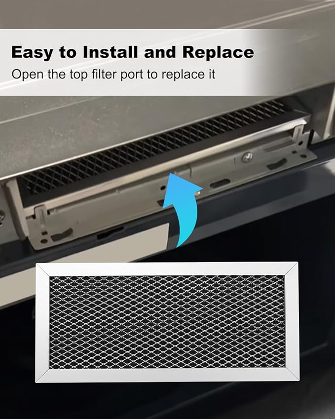 2 Pcs Microwave Charcoal Filter for Samsung ME19R7041FT, ME19R7041FT/AA, ME19R7041FS, ME19R7041FS/AA, ME19R7041FB, ME19R7041FB/AA