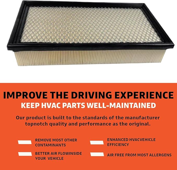 Cabin Filter - Pack of 1 - Compatible with Caterpillar Loaders and Skidders - Cabin Air Filter Replacement - Replaces O.E. 2656619; Baldwin PA5774; Donaldson P637259; Wix 24616