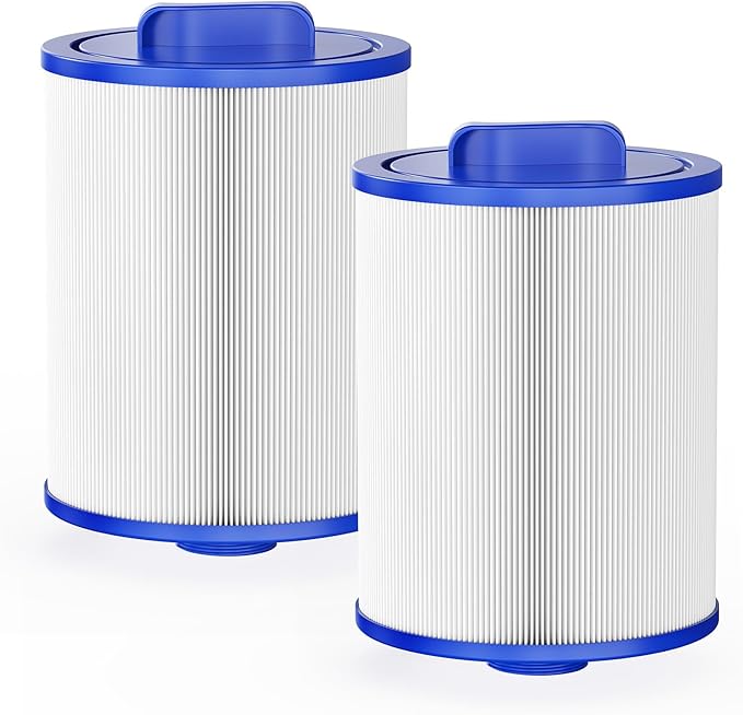 Viowey Spa Filter Compatible with Unicel 6CH-352, Filbur FC-0312, PAS40-F2M, PMA-R1, FC-0318, 06-0055-12, 06-0014-12, X268546, AK-90131, 60354, SD-01441, 35 Sq.Ft Hot Tub Filter Cartridge, 2-Pack
