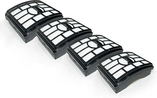 Nispira XHF500 HEPA Post-Motor Filter Replacement for Shark Navigator Lift-Away Vaccum NV500 Series, NV501, NV502, NV505, NV552, NV642, UV560, ZU780, ZU782, ZU782NP, ZU785. 4 Packs